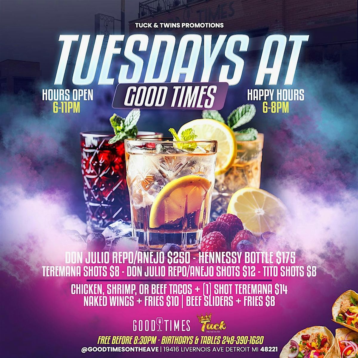 Taco Tuesdays at Good Times