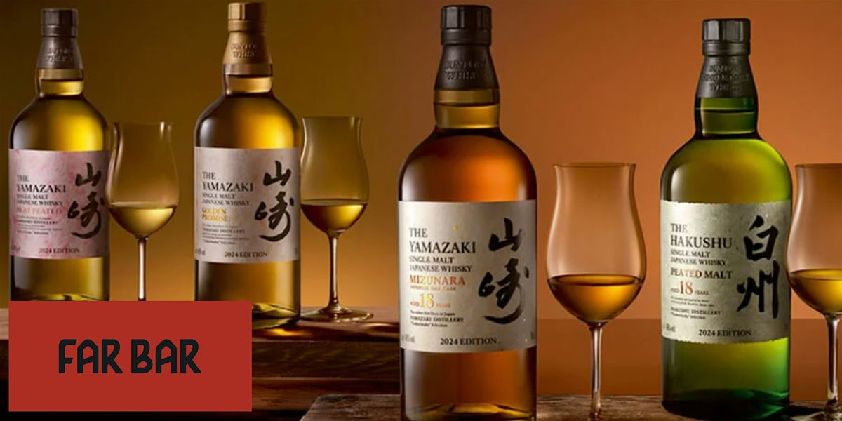 Far Bar Presents: Suntory 2024 Tsukuriwake Whisky Tasting & Dinner