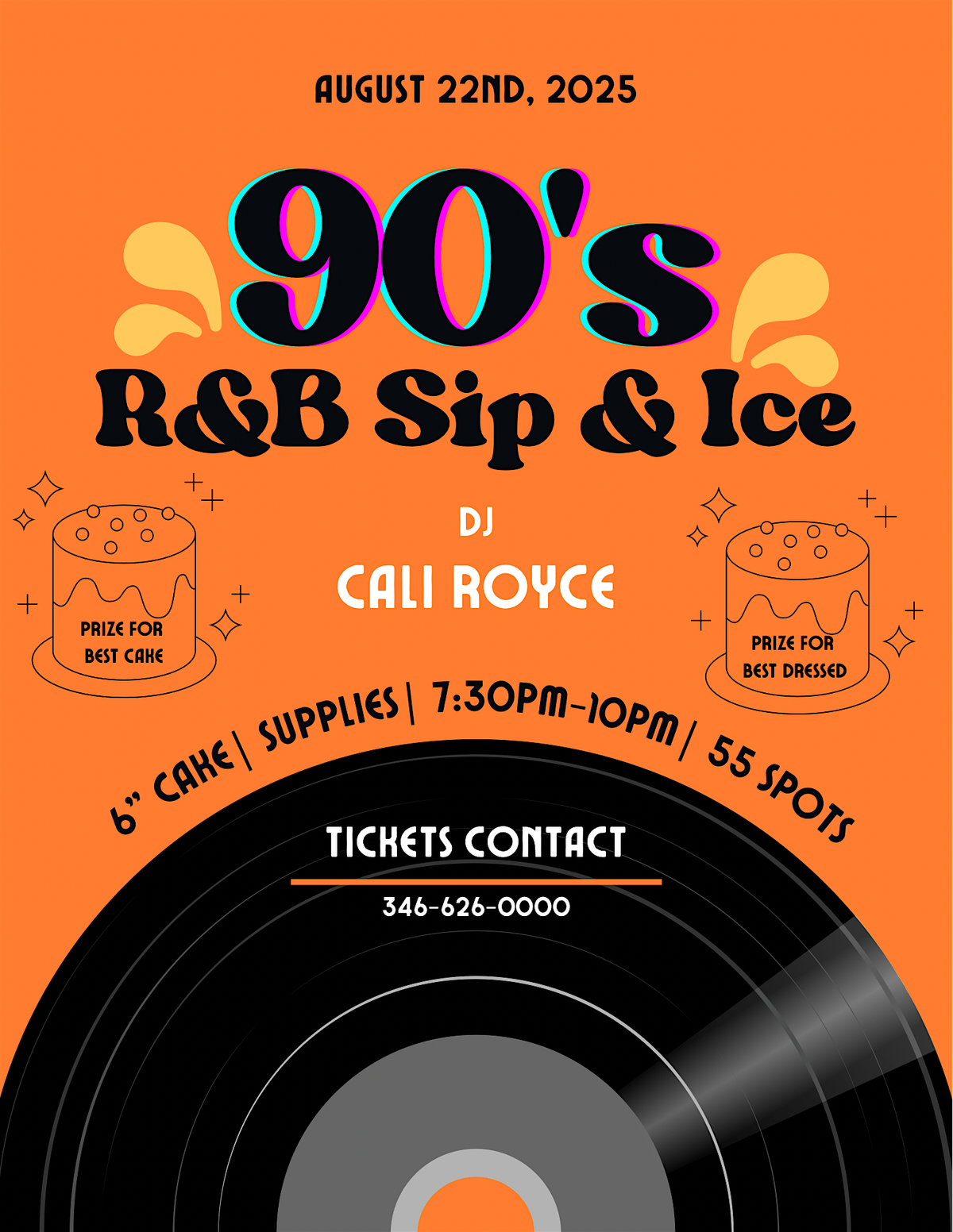 R&B Sip & Cake