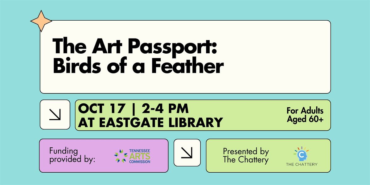 Arts for Older Adults: The Art Passport - Birds of a Feather