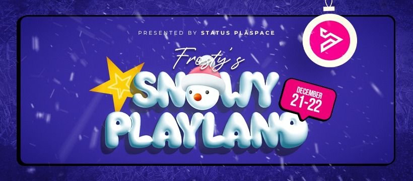 Frosty\u2019s Snowy Playland: Bounce, Play & Holiday Fun