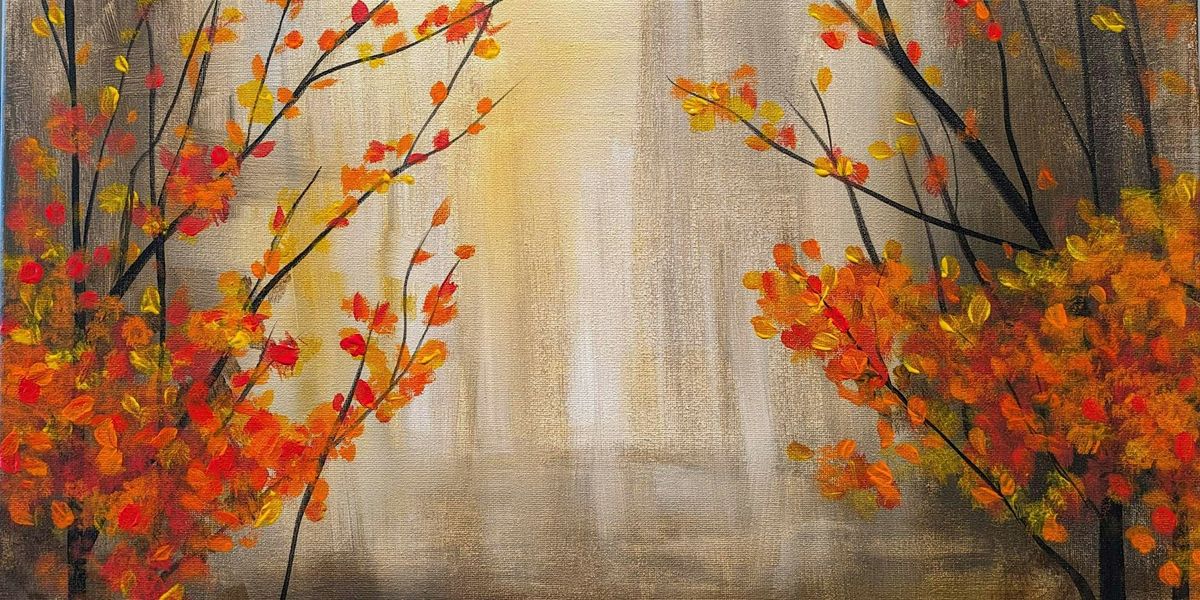 Abstract Autumn - Paint and Sip by Classpop!\u2122