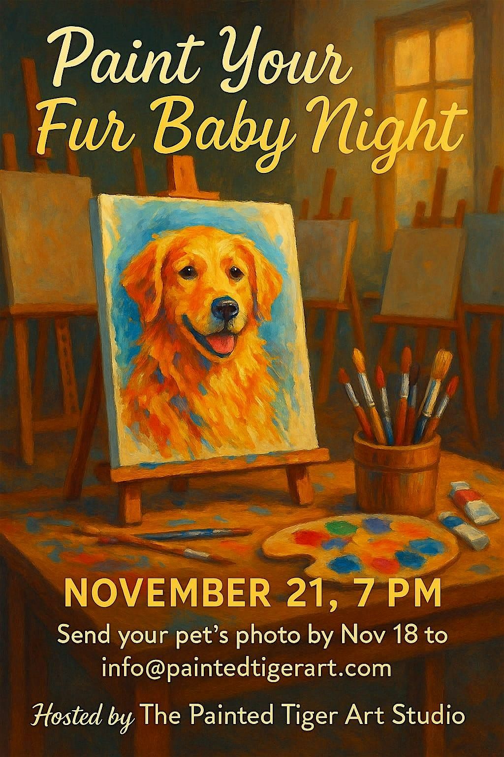 Fur Baby Paint Event