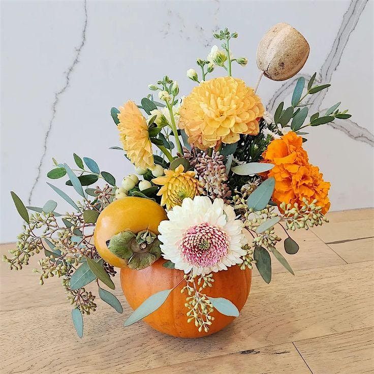 Fall Pumpkin Centerpiece Workshop