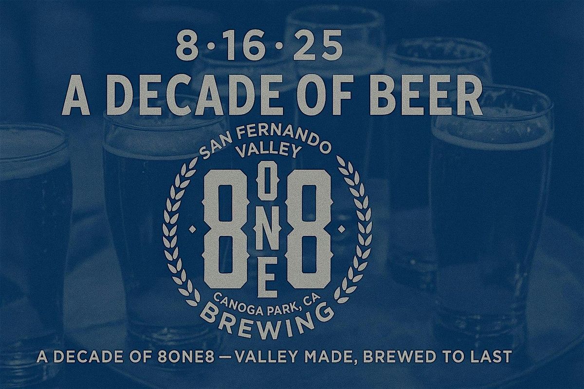 818 Legends Party : A Decade of 8one8