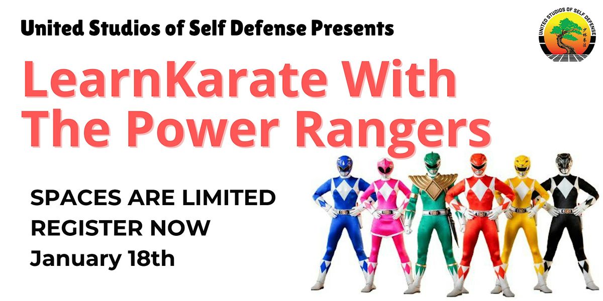 Learn Karate With The Power Rangers