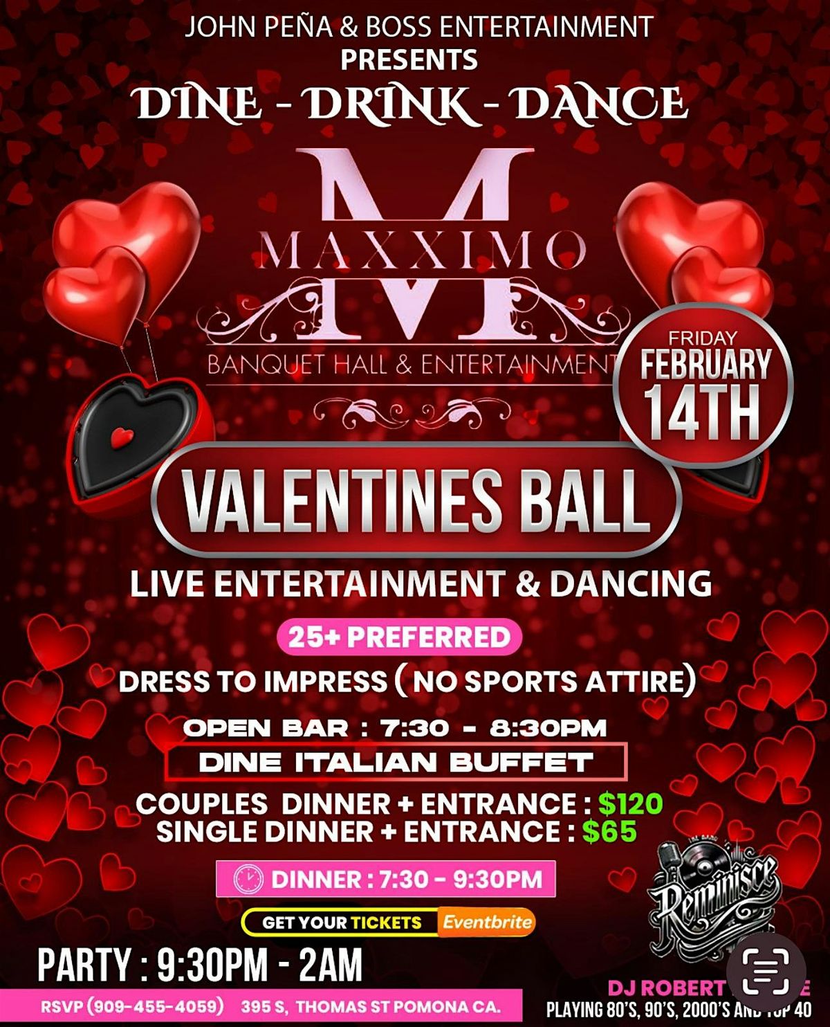 Maxximo Valentines Ball