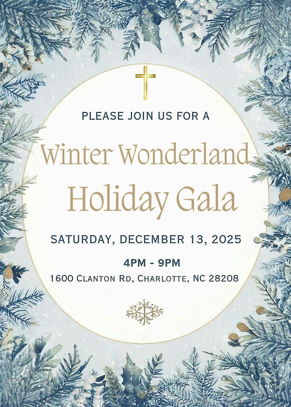 Winter Wonderland Holiday Gala(CHURCH EVENT)