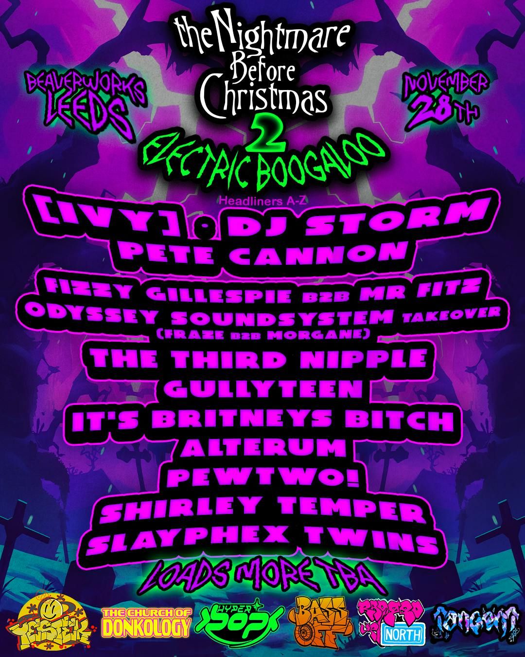 The Nightmare Before Christmas 2 - Electric Boogaloo feat. [IVY], DJ Storm, Pete Cannon &amp; More