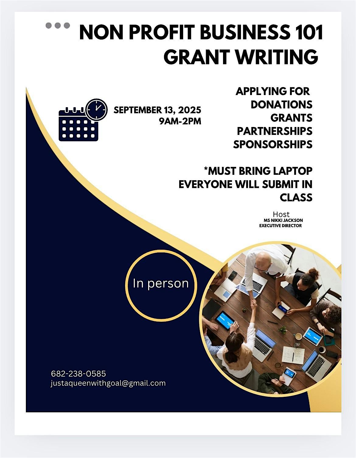 Grant Writing-Submitting in Class