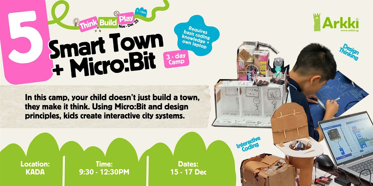 [Think, Build, Play!] - Smart Town + Micro:bit