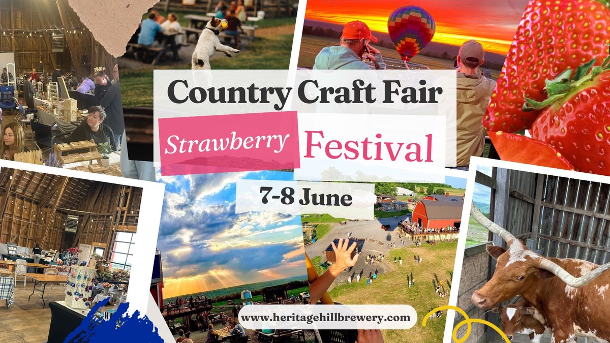 Spring Country Craft Fair & Strawberry Festival