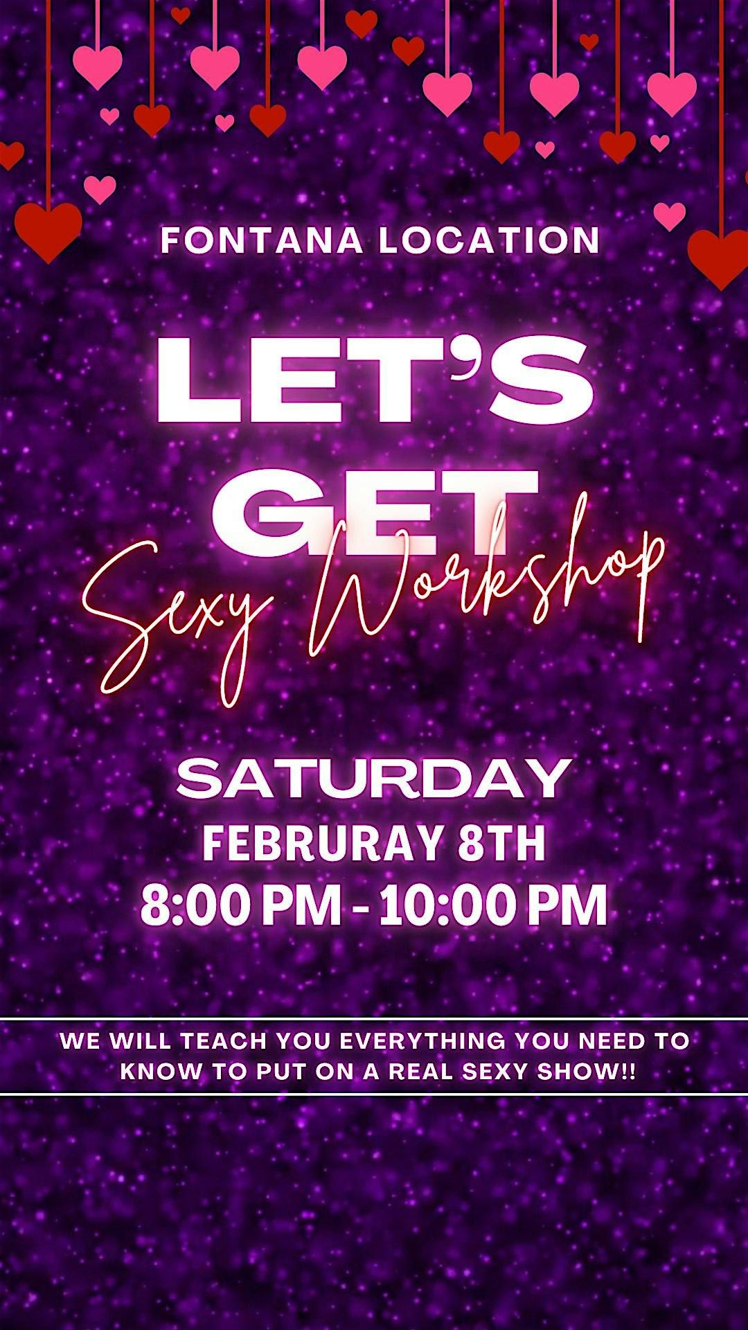 *GALENTINE EDITION* LET'S GET SEXY WORKSHOP