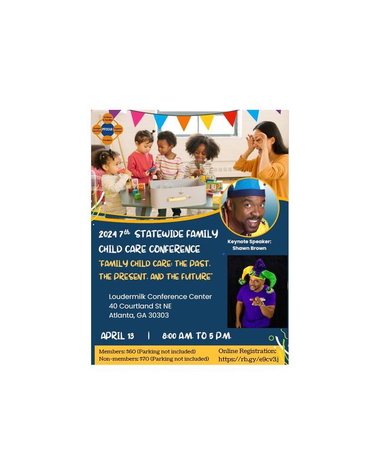 PFCCAG's 7th Annual Statewide Family Child Care Conference
