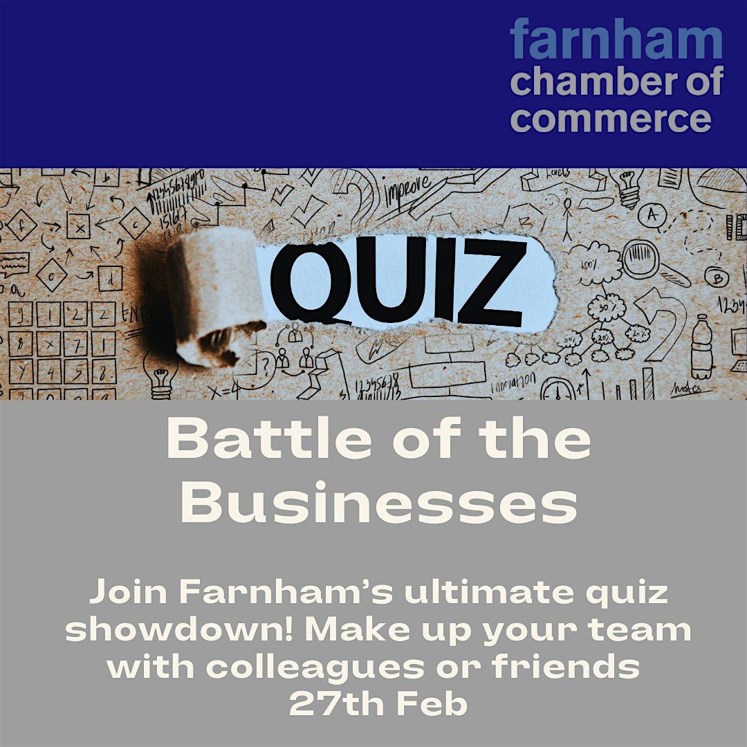 2025 Battle of the Businesses Quiz Night