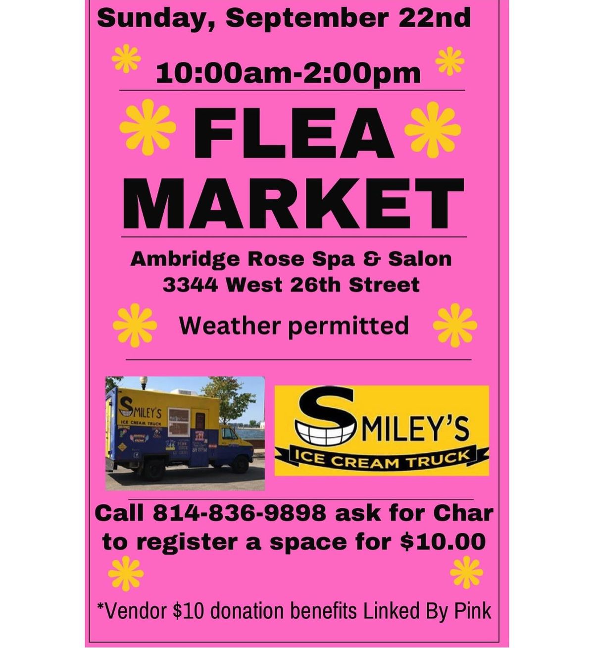 Flea Market at Ambridge Rose Spa & Salon