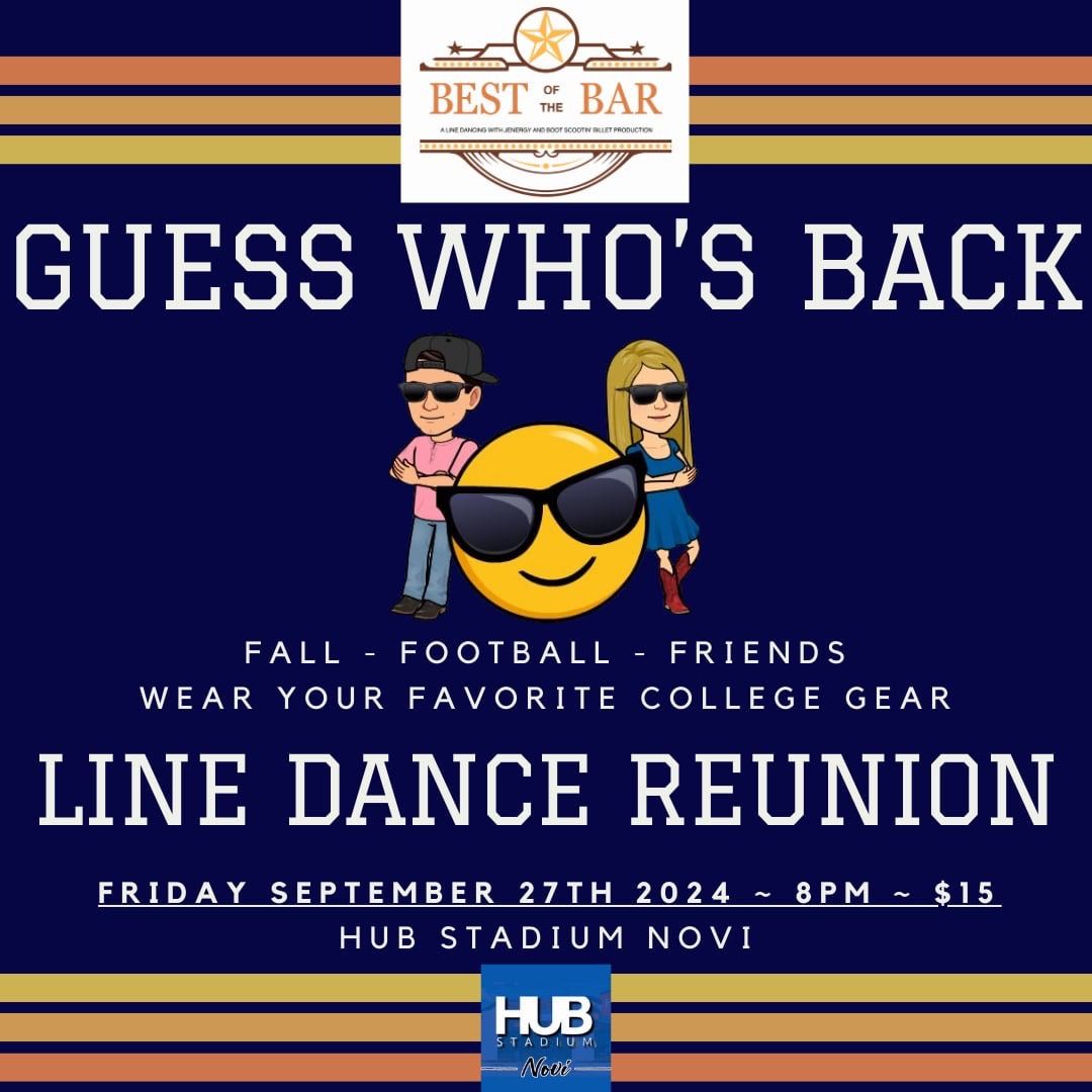 Line Dance Reunion with Jenergy and Boot Scootin\u2019 Billet