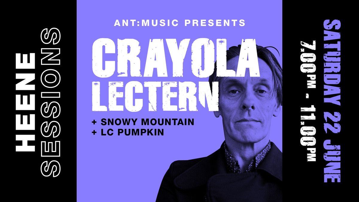 CRAYOLA LECTERN + Snowy Mountain + L C Pumpkin 