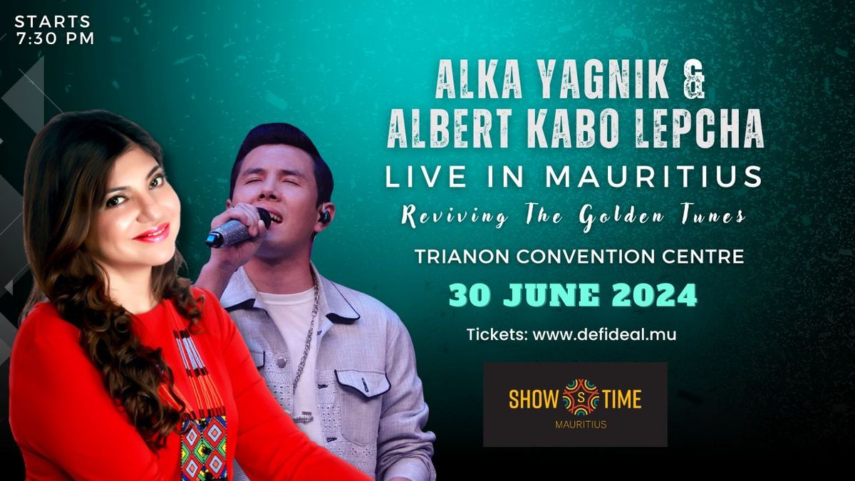 Alka Yagnik and Albert Kabo Lepcha Live in Mauritius