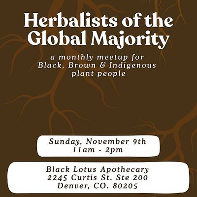 Herbalists of the Global Majority