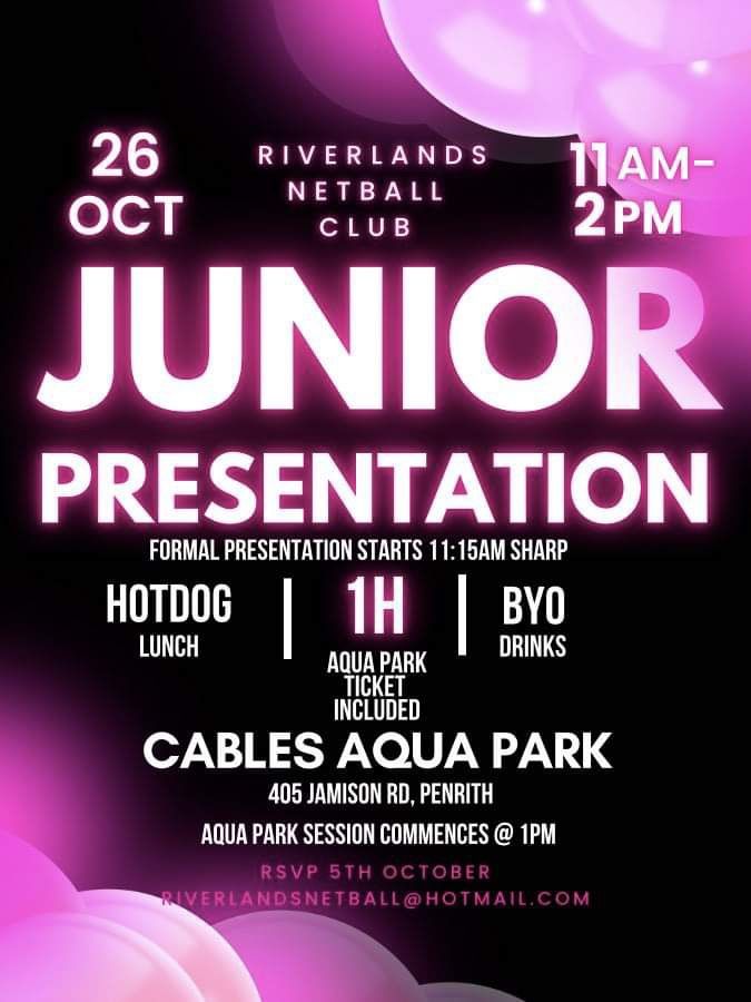 Riverlands Junior Presentation