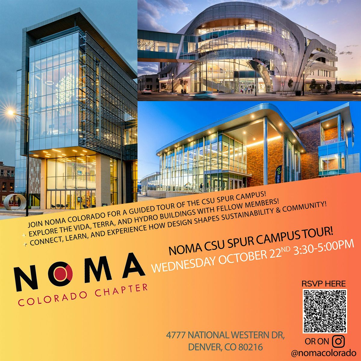NOMA Colorado | Guided Tour of CSU Spur (Vida, Terra & Hydro)