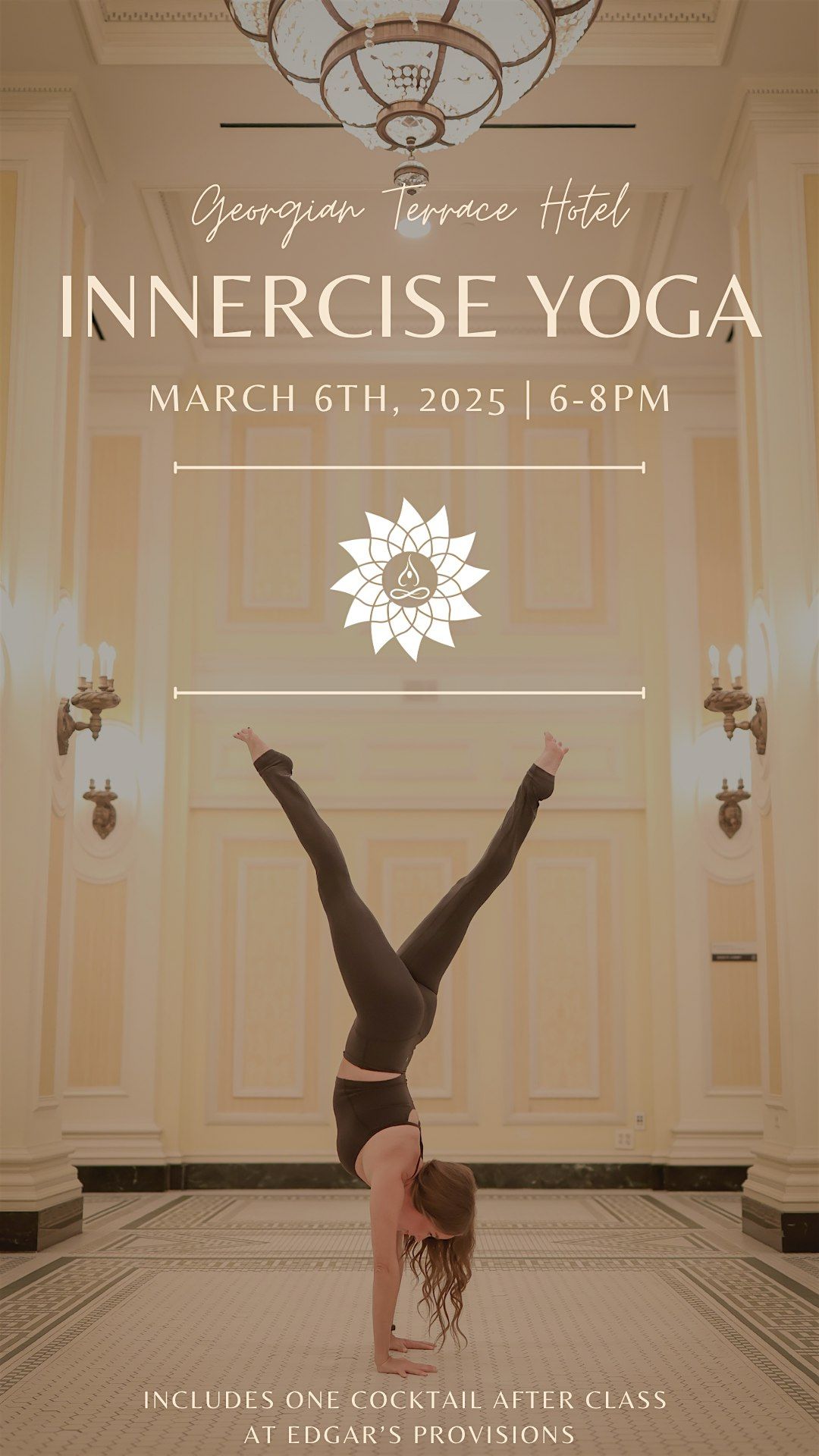 Innercise Yoga at the Georgian Terrace Hotel