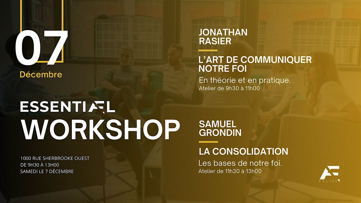 Essentiael Workshop