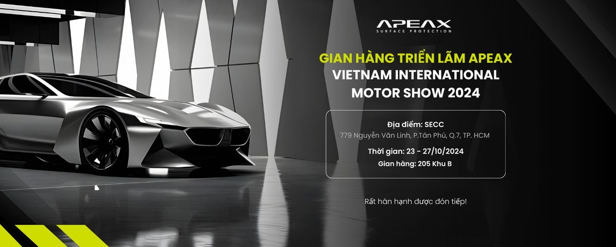 APEAX GIAN H\u00c0NG TRI\u1ec2N L\u00c3M VIETNAM INTERNATIONAL MOTOR SHOW 2024