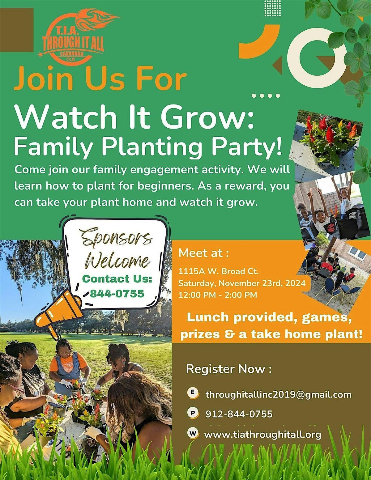 Watch It Grow: Family Planting Party!