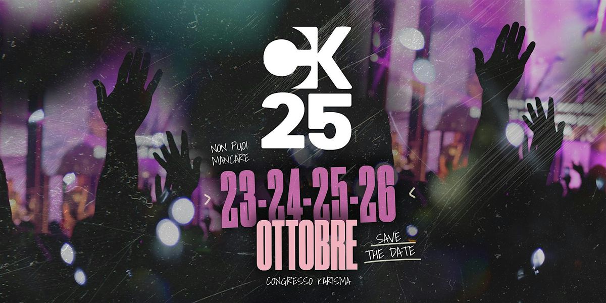 CONGRESSO KARISMA 2025 - ROMA