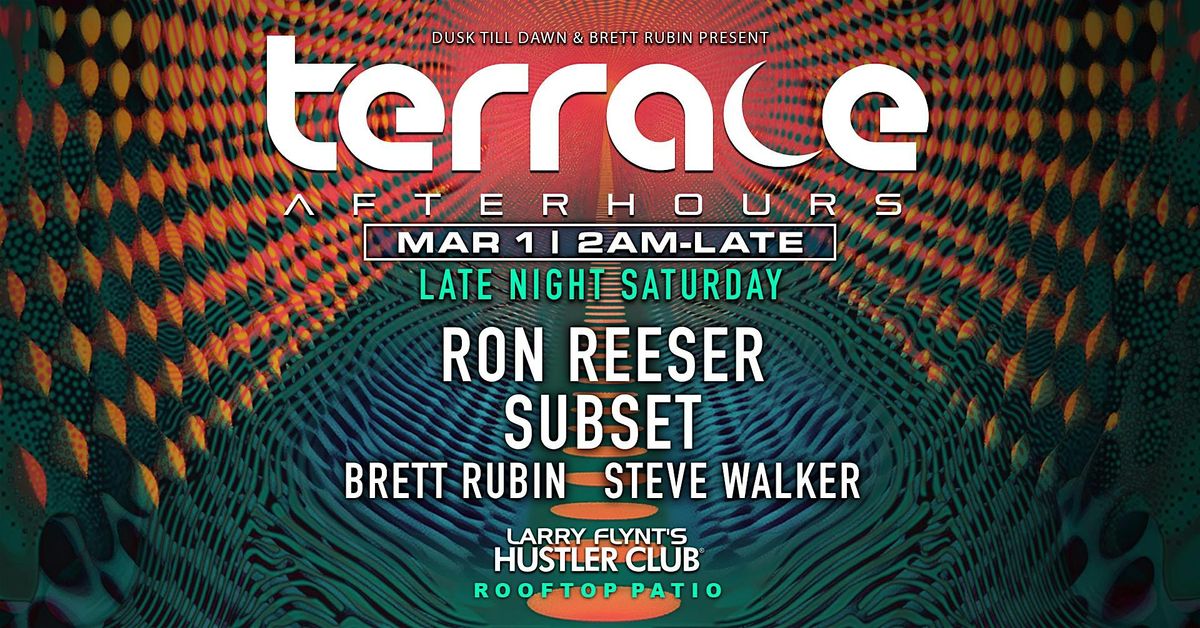 Ron Reeser at Terrace Afterhours