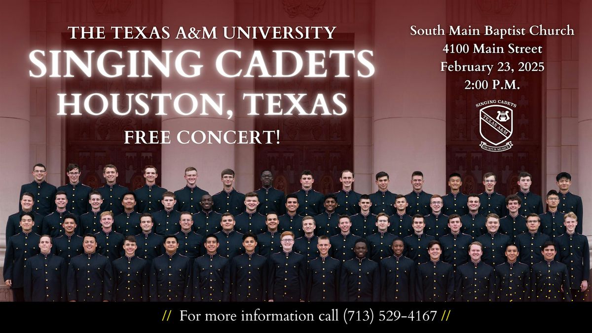 Texas A&M Singing Cadets FREE Concert