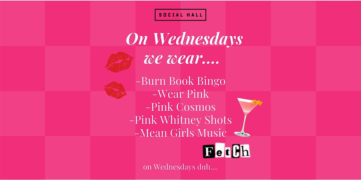 Burn Book Bingo - Social Hall
