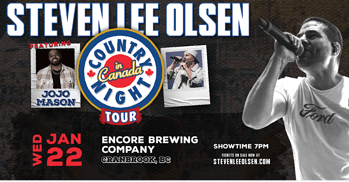 Steven Lee Olsen Live @ Encore Brewing