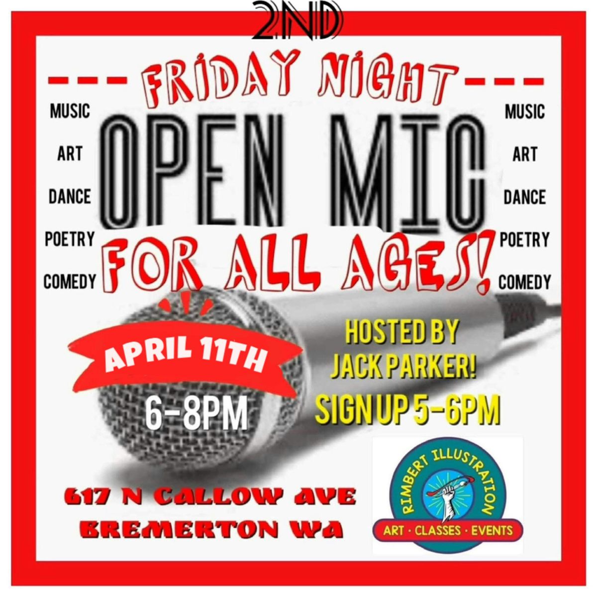 All Ages Open Mic!