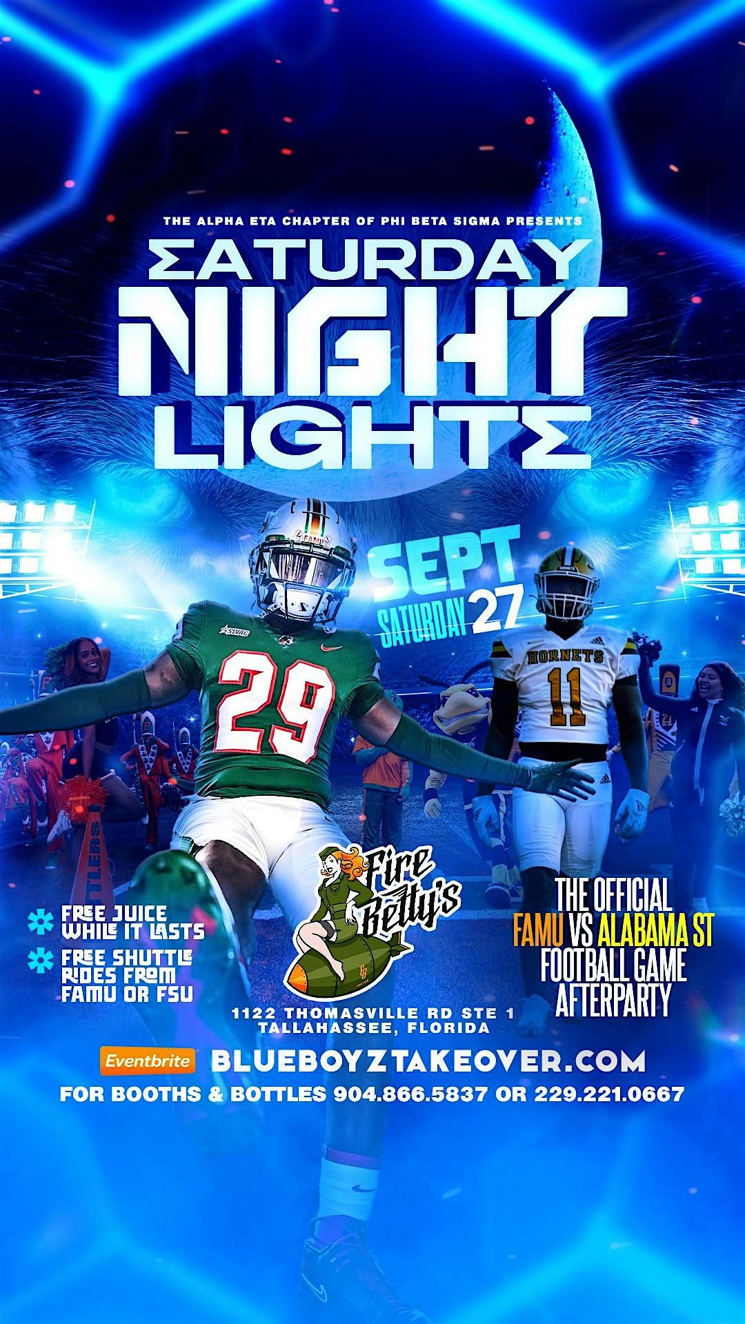 SATURDAY NIGHTS LIGHTS | WITH THE BOYZ IN BLUE