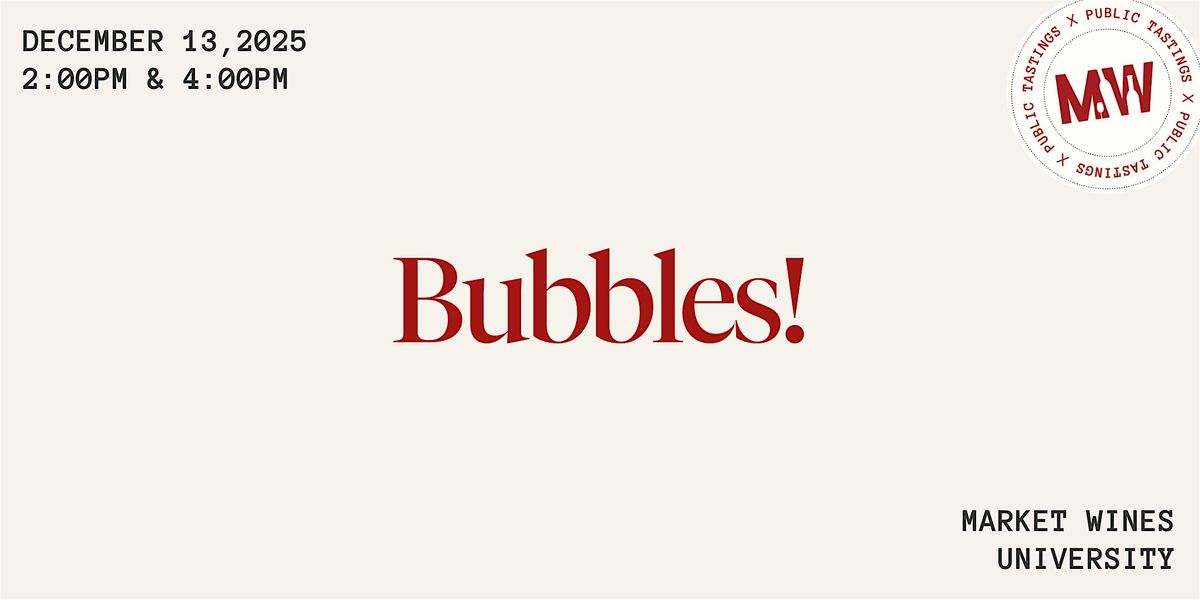 Bubbles!