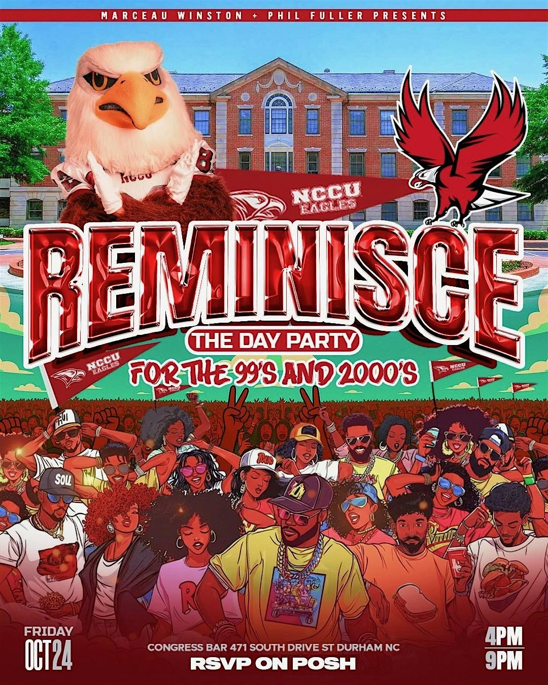 Reminisce The Day Party - NCCU Homecoming