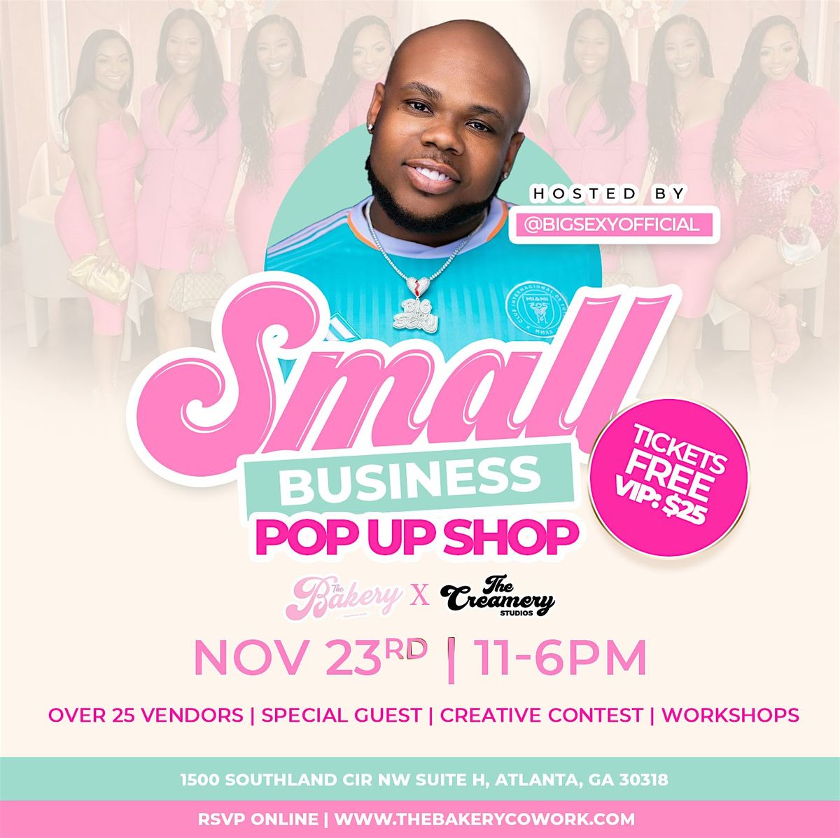 Small Business Pop-Up Shop Hosted By Big Sexy