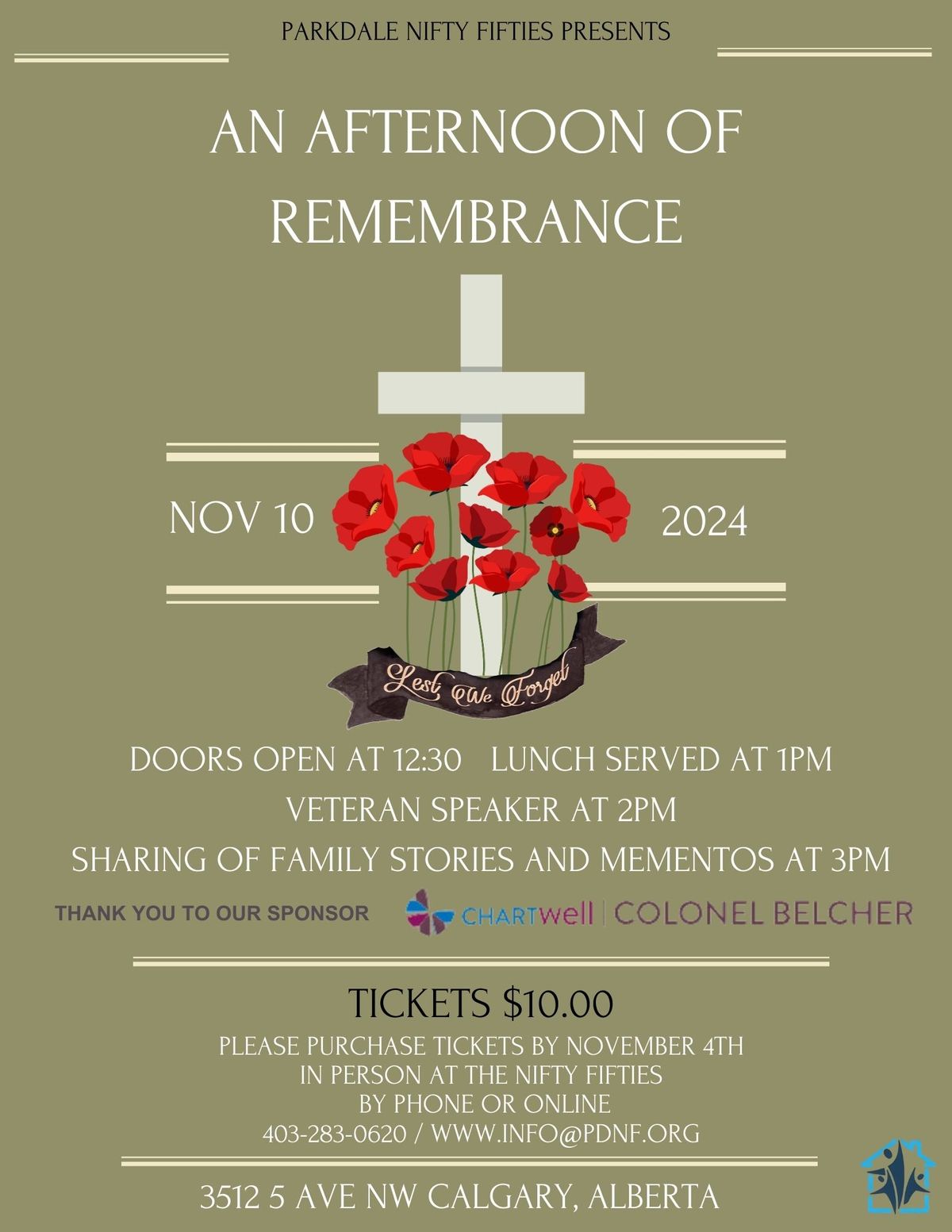 Join Us for an Afternoon of Remembrance