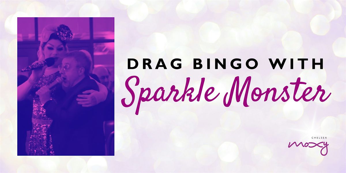 Drag Bingo with Sparkle Monster