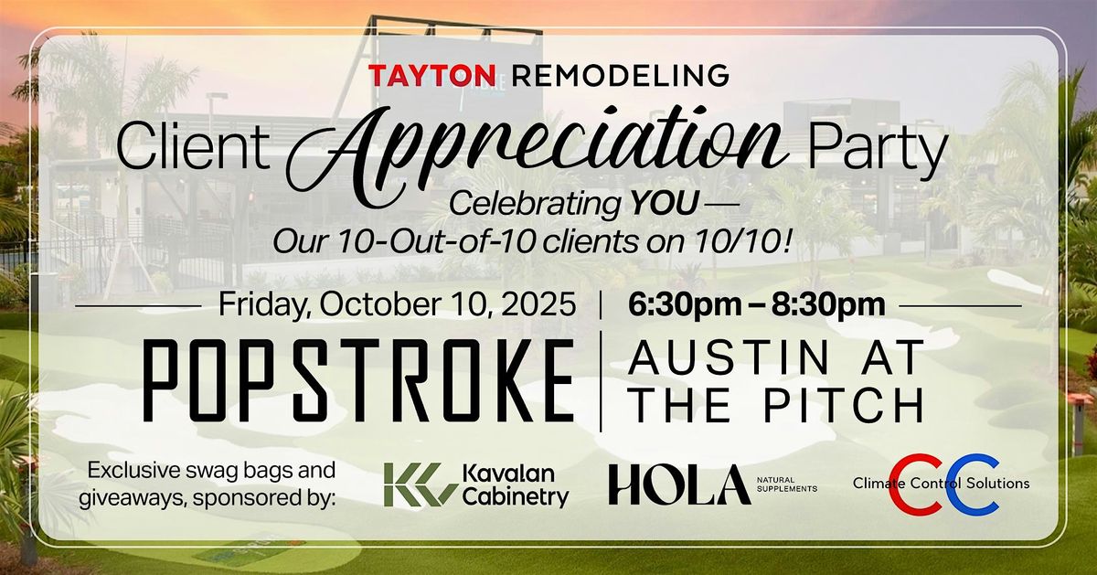Client Appreciation Celebration