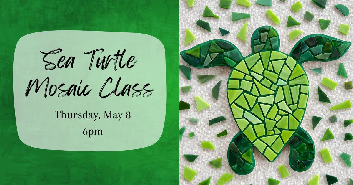 Sea Turtle Mosaic Class