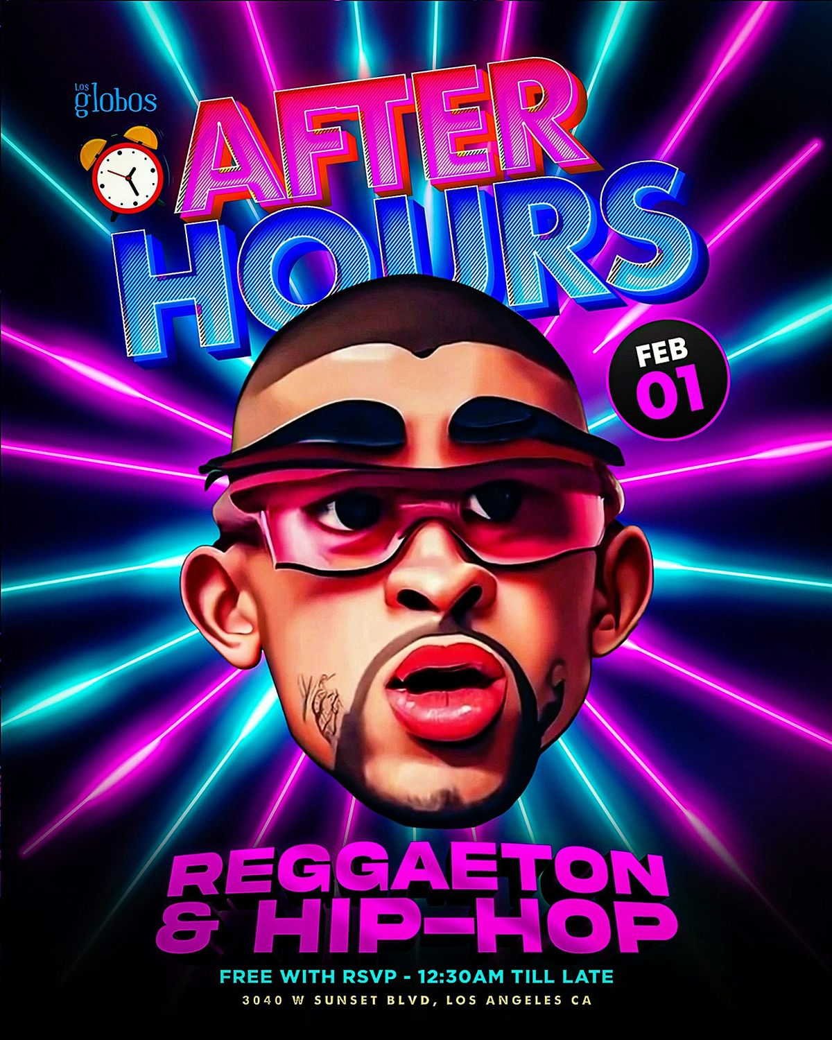 18+ SATURDAY LA AFTER DARK AFTER HOURS 11:59PM-4AM