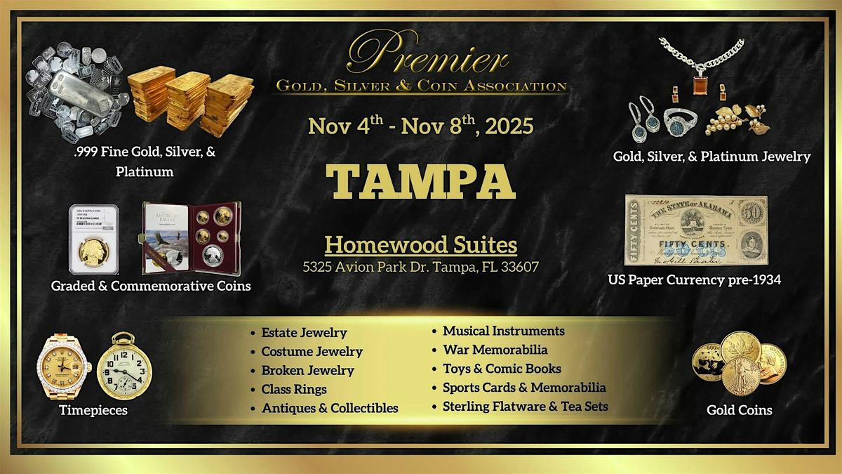 Tampa, FL FREE 5- Day Event