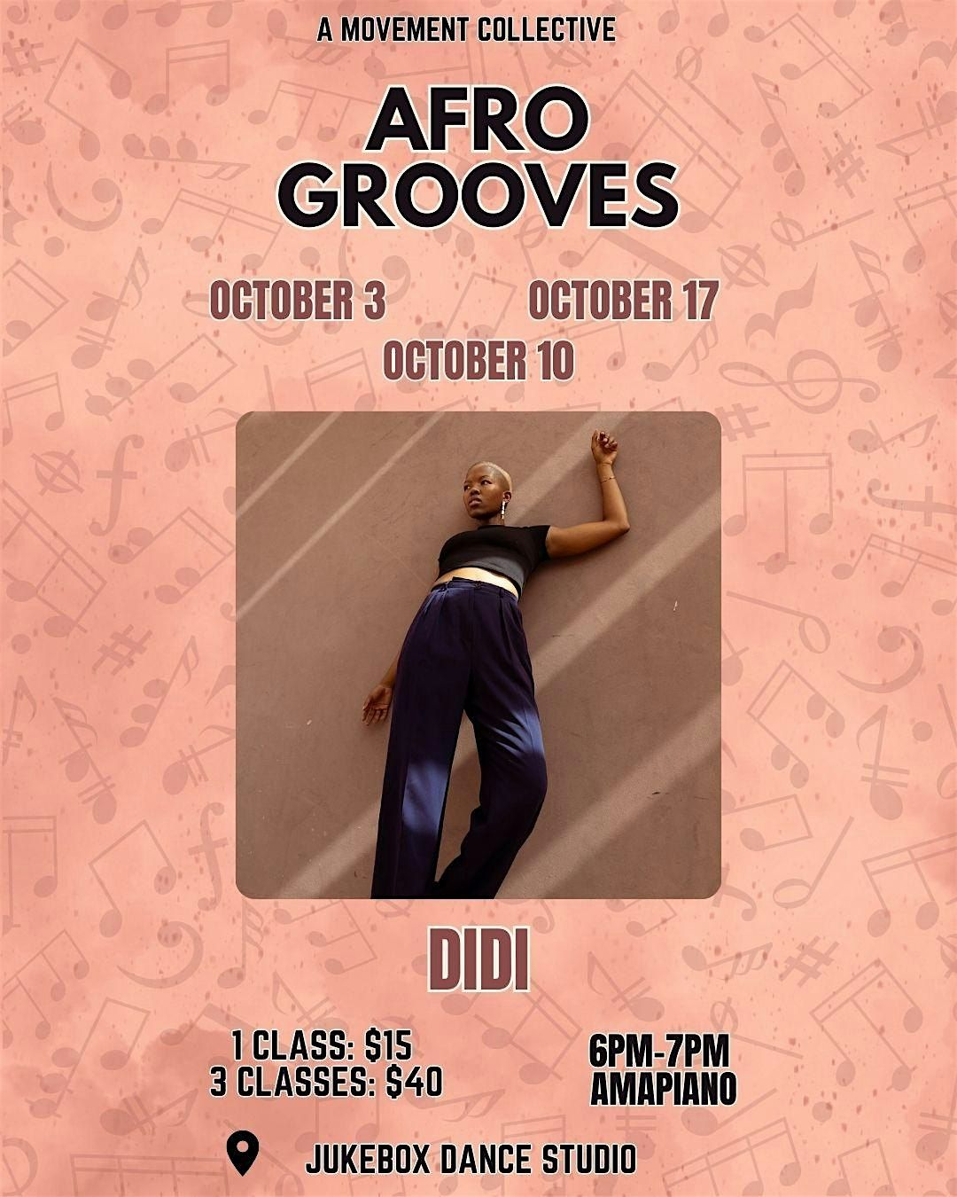Afro Grooves October Series
