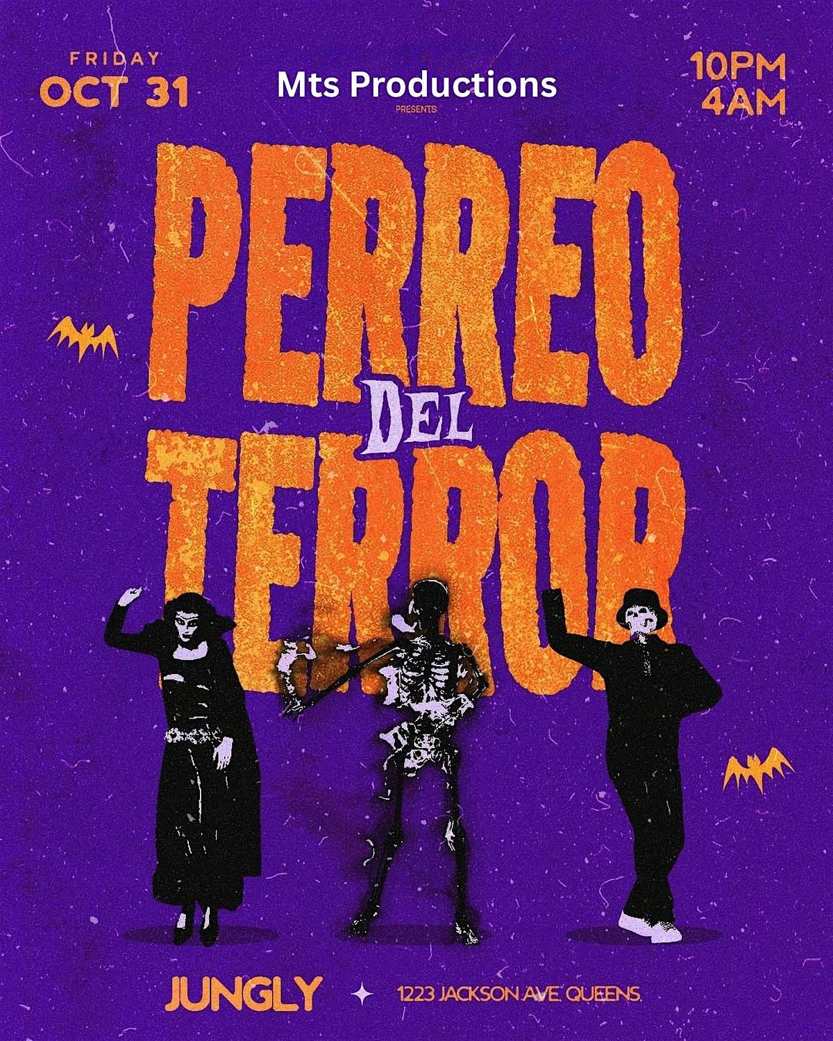 Jungly Lounge Halloween Party \u2013 Perreo Del Terror in Long Island City, NY