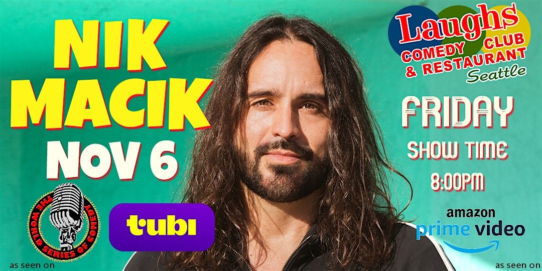 Comedian Nik Macik
