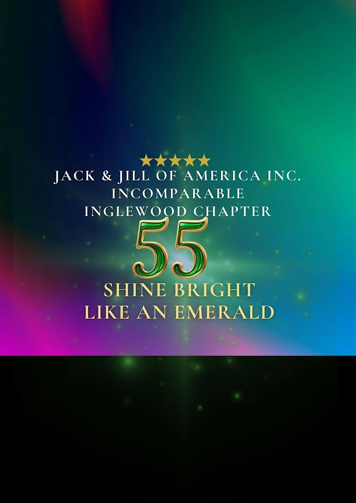 JJOA Inglewood Chapter's 55th Anniversary - Shine Bright Like An Emerald